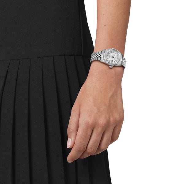 Tissot Ballade 30mm Silver Dial Ladies Bracelet Watch - Berry's Jewellers