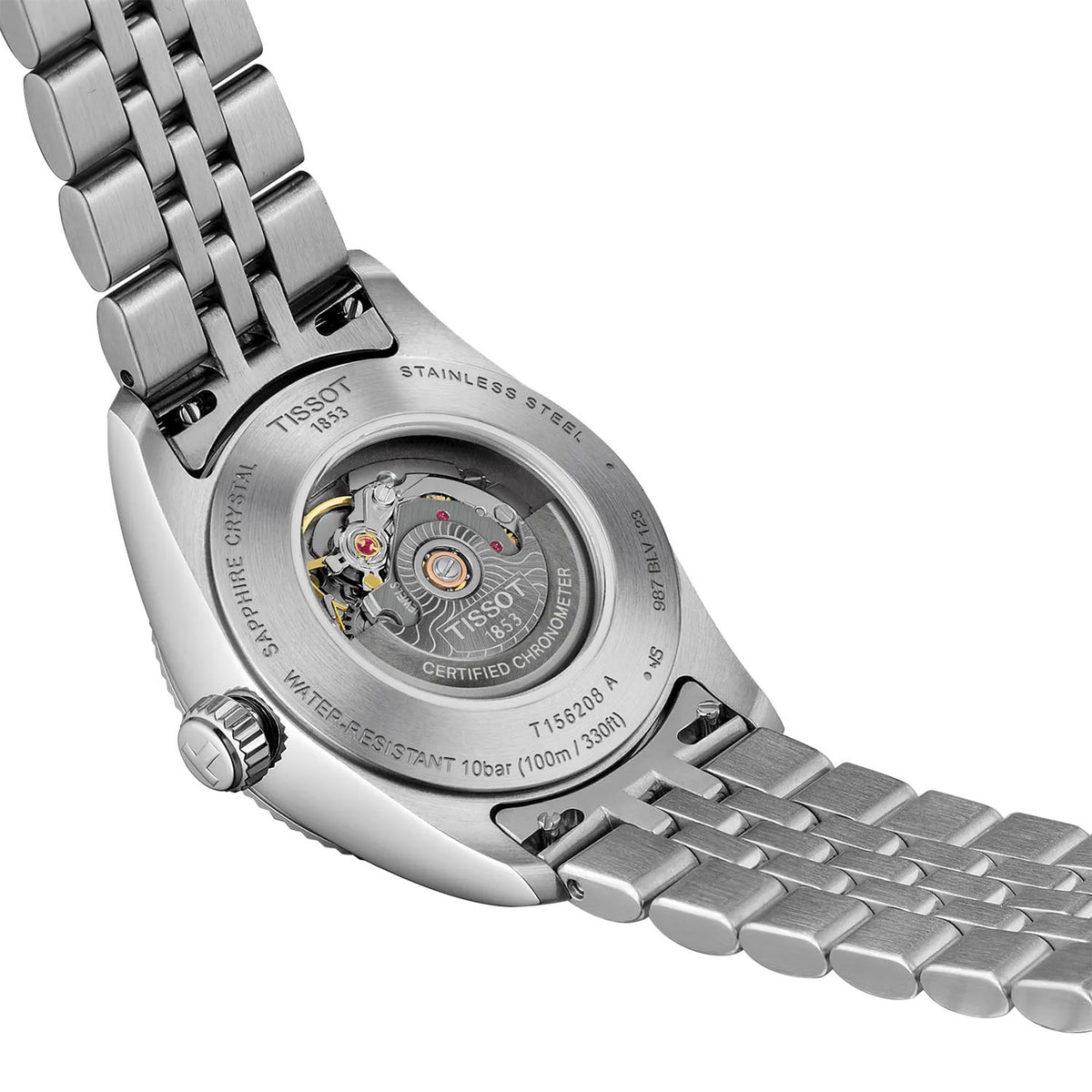 Tissot Ballade 30mm Ice Blue Dial Ladies Bracelet Watch - Berry's Jewellers