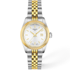 Tissot Ballade 30mm Silver Dial Two-Tone Bracelet Ladies Watch - Berry's Jewellers