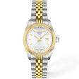 Tissot Ballade 30mm Silver Dial Two-Tone Bracelet Ladies Watch - Berry's Jewellers