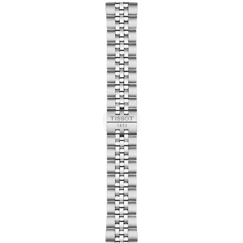 Tissot Ballade 30mm Silver Dial Steel Bracelet Automatic Ladies Watch - Berry's Jewellers