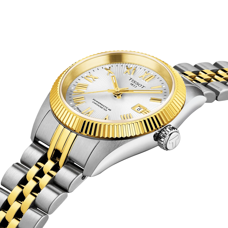 Ballade 30mm Silver Dial  Two-Tone Bracelet Automatic Watch