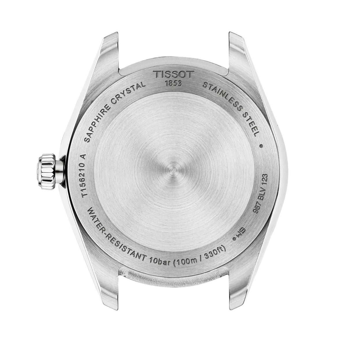 Tissot Ballade 34mm Blue Dial Steel Bracelet Ladies Watch - Berry's Jewellers