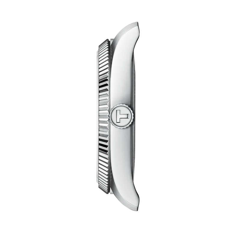 Tissot Ballade 34mm Light Green Dial Steel Bracelet Watch - Berry's Jewellers