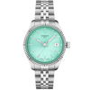 Tissot Ballade 34mm Light Green Dial Steel Bracelet Watch - Berry's Jewellers