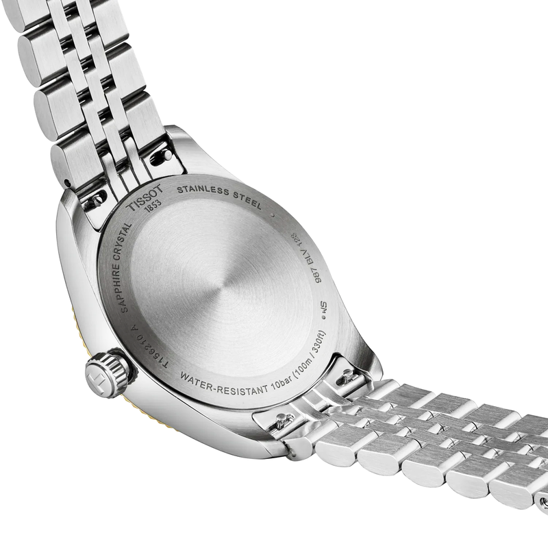 Tissot Ballade 34mm Silver Dial Two-Tone Bracelet Watch - Berry's Jewellers