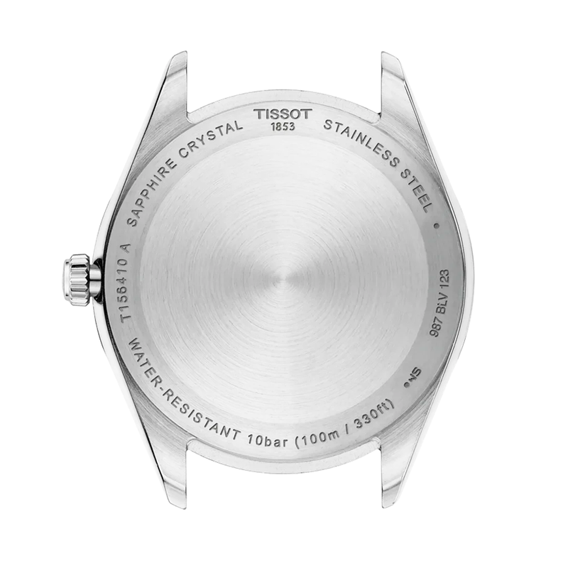 Tissot Ballade 40mm Blue Dial Steel Bracelet Mens Watch - Berry's Jewellers