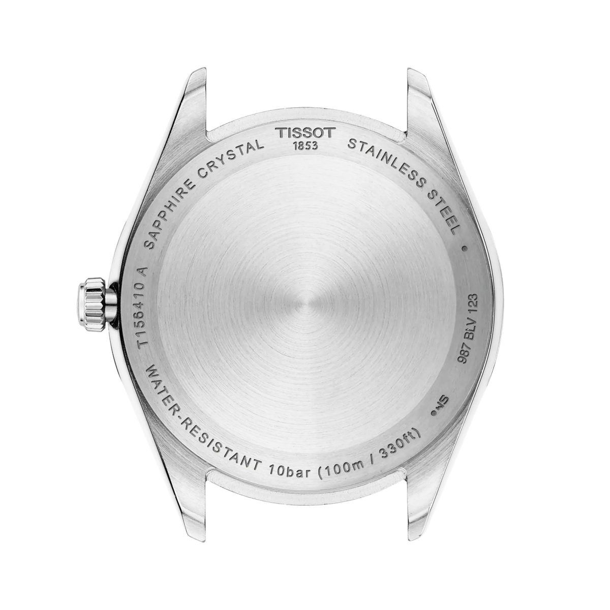 Tissot Ballade 40mm Ice Blue Dial Steel Bracelet Mens Watch - Berry's Jewellers