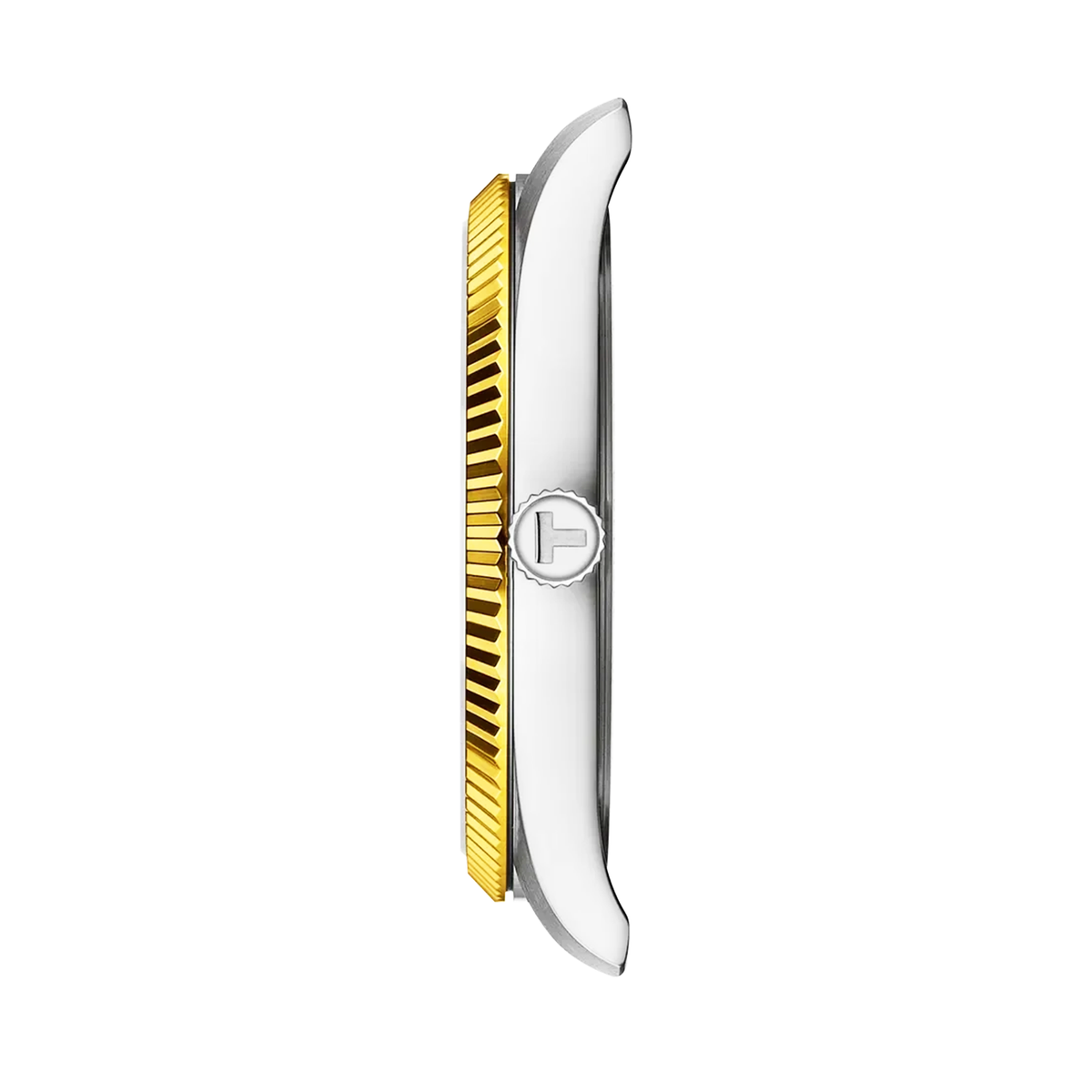 Tissot Ballade 40mm Silver Dial Two-Tone Bracelet Watch - Berry's Jewellers