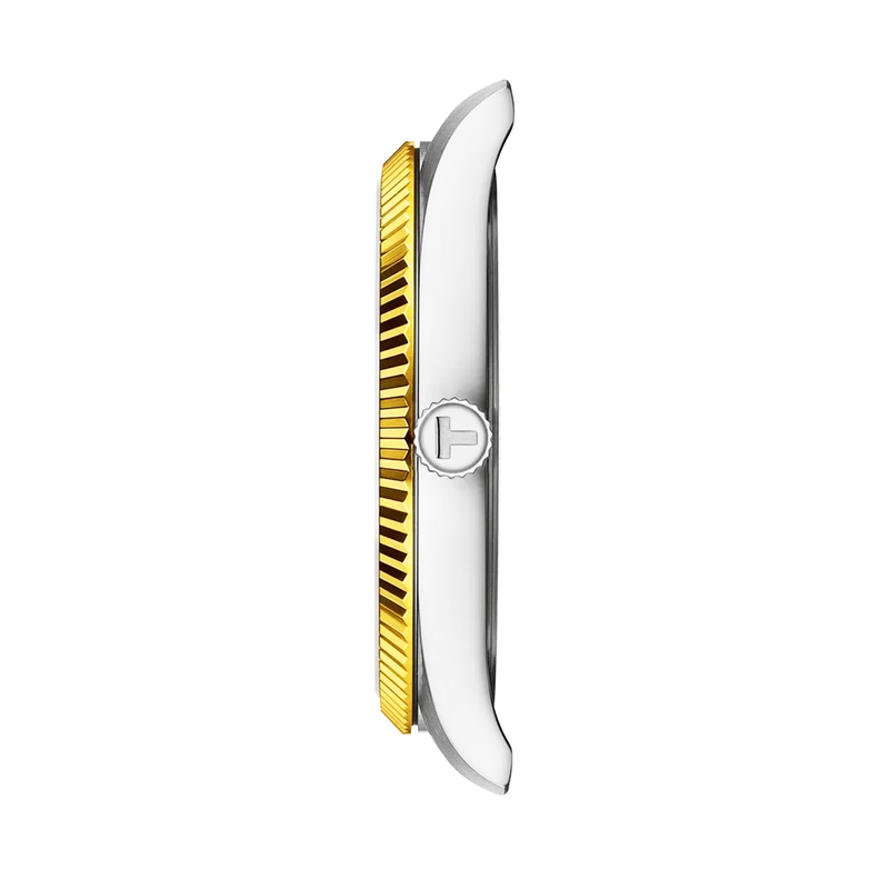 Tissot Ballade 40mm Silver Dial Two-Tone Bracelet Watch - Berry's Jewellers