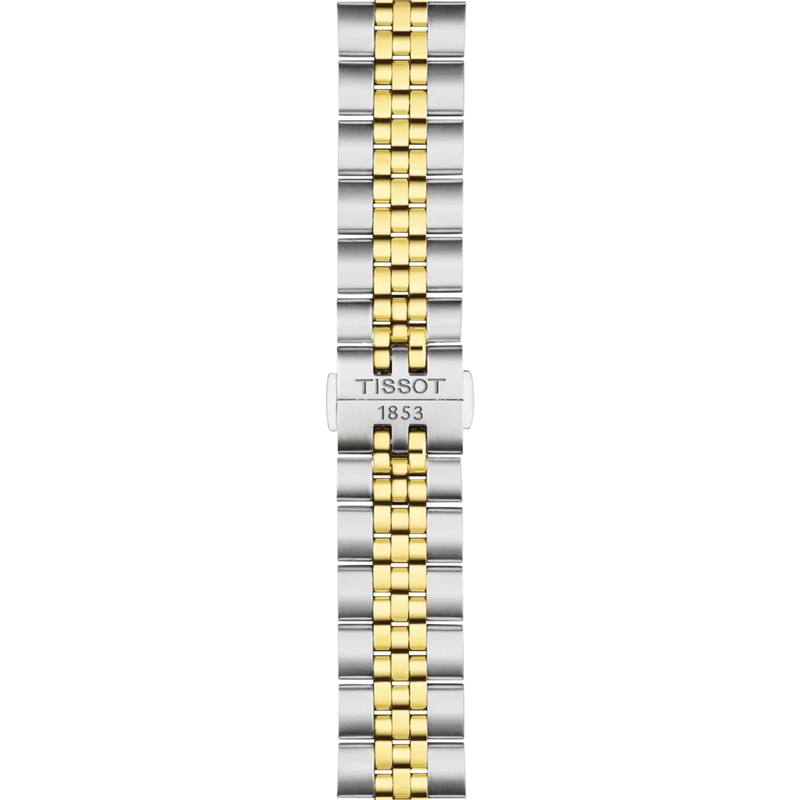 Tissot Ballade 40mm Silver Dial Two-Tone Bracelet Watch - Berry's Jewellers