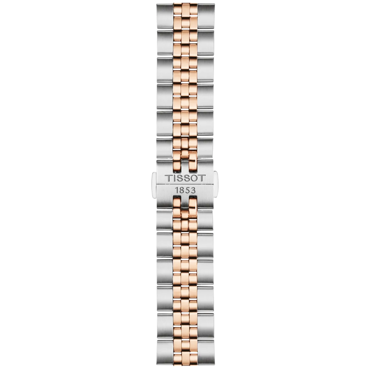 Tissot Ballade 40mm Brown Dial Two-Tone Bracelet Mens Watch - Berry's Jewellers