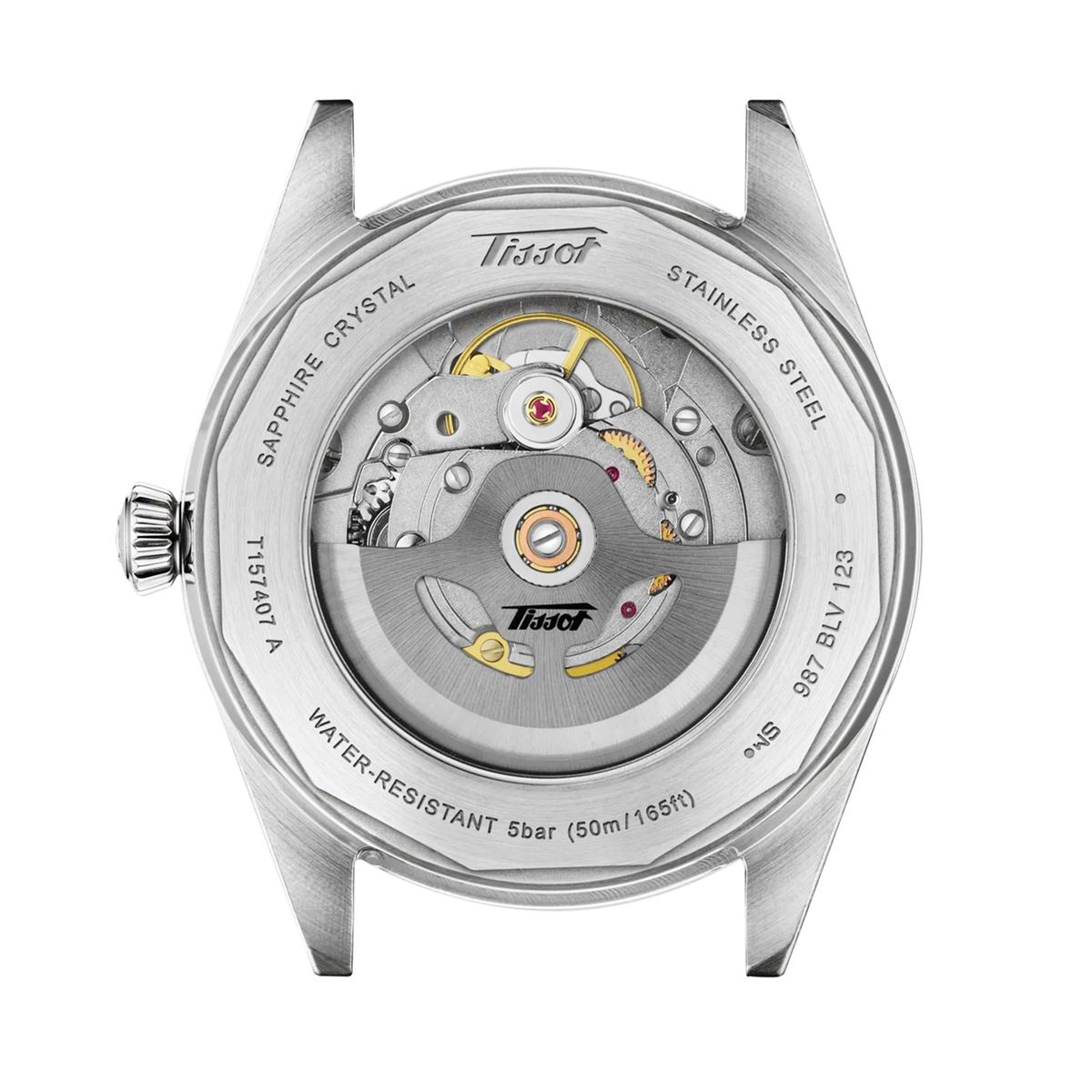 Tissot Visodate 39mm Blue Dial Steel Bracelet Mens Automatic Watch - Berry's Jewellers