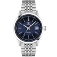 Tissot Visodate 39mm Blue Dial Steel Bracelet Mens Automatic Watch - Berry's Jewellers