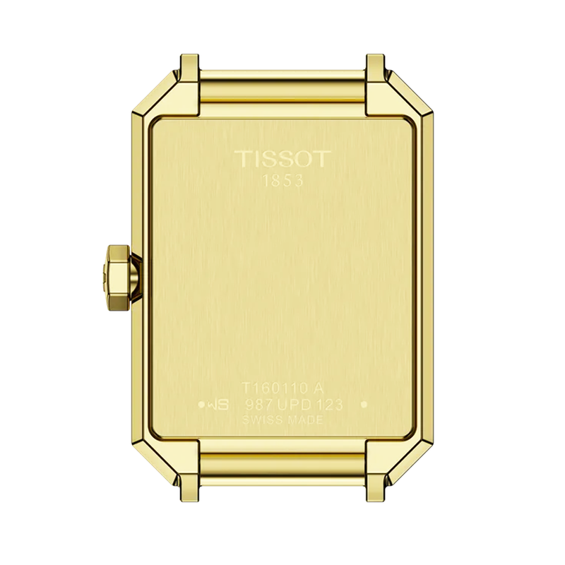 Tissot SRV 30mm Mother of Pearl Dial Yellow PVD Bracelet Ladies Watch - Berry's Jewellers