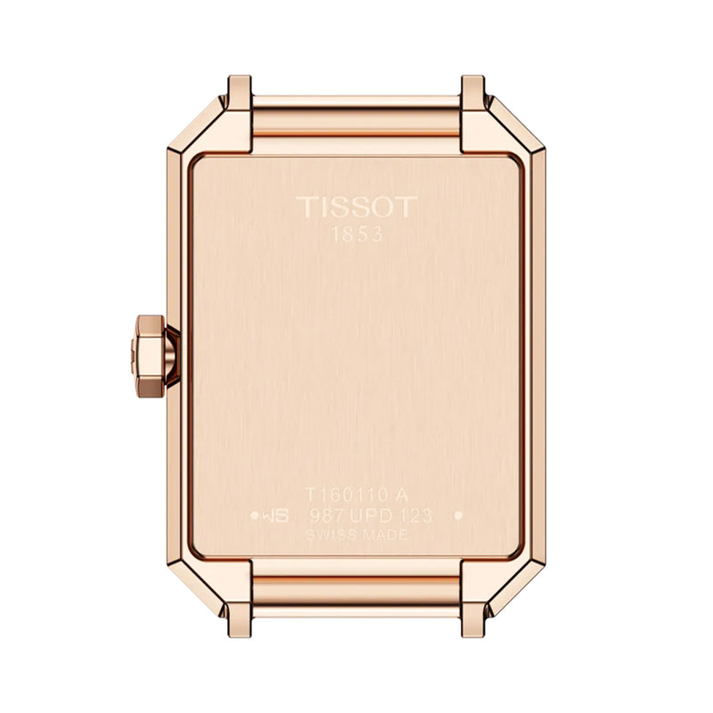Tissot SRV 30mm Mother of Pearl Dial Rose Gold PVD Strap Ladies Watch - Berry's Jewellers