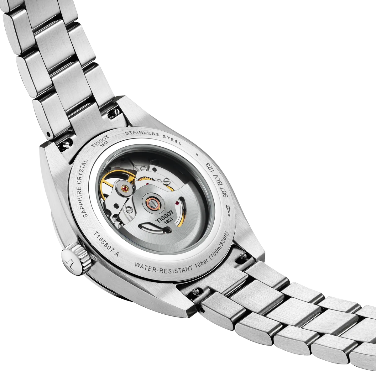 Tissot Gentleman 38mm Blue Dial Steel Bracelet Automatic Mens Watch - Berry's Jewellers