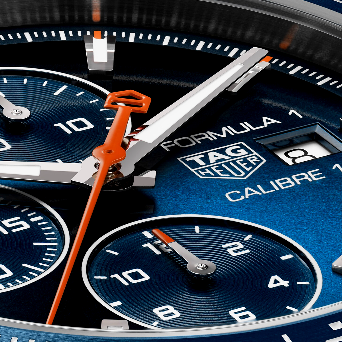 Formula 1 44mm Blue Dial Men's Automatic Chronograph Watch