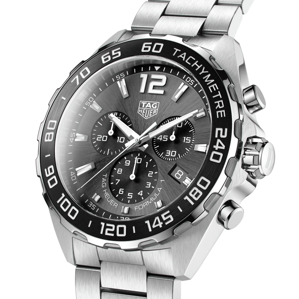 Black Dial Chronograph Watch - Berry's Jewellers