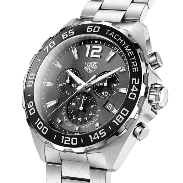 Black Dial Chronograph Watch - Berry's Jewellers