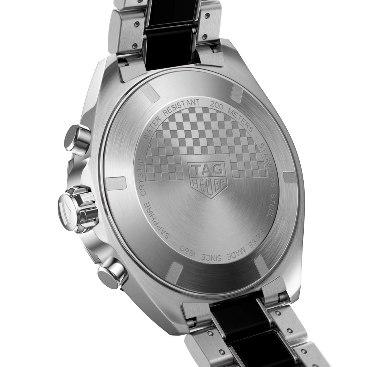 TAG Heuer Formula 1 43mm Anthracite/Black Dial Chronograph Bracelet Watch - Berry's Jewellers