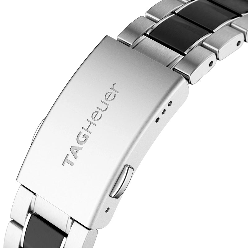 TAG Heuer Formula 1 43mm Anthracite/Black Dial Chronograph Bracelet Watch - Berry's Jewellers
