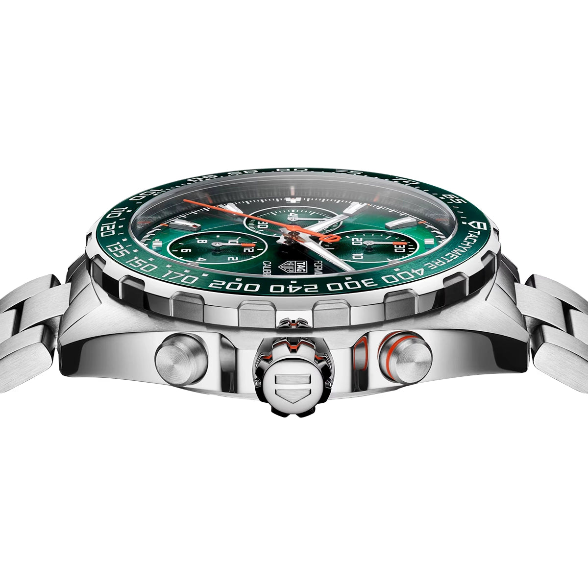 Formula 1 44mm Green Dial Mens Automatic Chronograph Watch