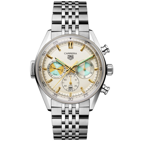 TAG Heuer Carrera Chronograph 42mm Seafarer Edition Mens Automatic Watch - Berry's Jewellers