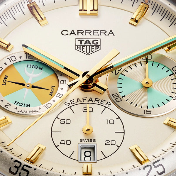 TAG Heuer Carrera Chronograph 42mm Seafarer Edition Mens Automatic Watch - Berry's Jewellers