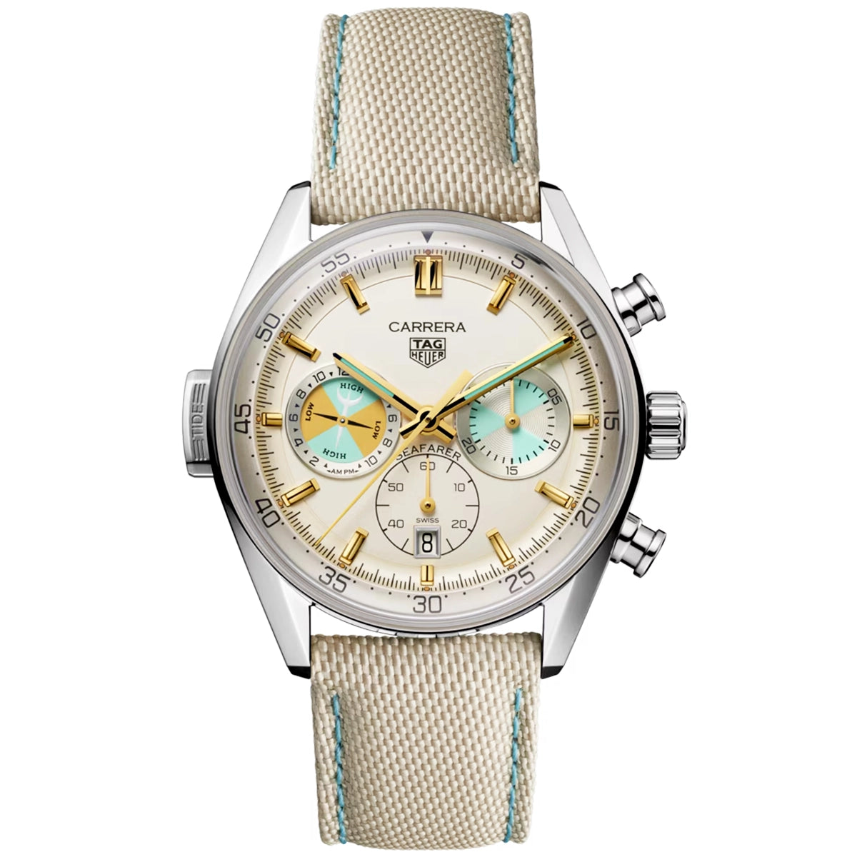 TAG Heuer Carrera Chronograph 42mm Seafarer Edition Mens Automatic Watch - Berry's Jewellers