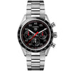 Carrera Chronograph Sport 42mm Black Dial Mens Bracelet Watch