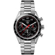 Carrera Chronograph Sport 42mm Black Dial Mens Bracelet Watch