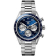 Carrera Chronograph Sport 42mm Blue Dial Mens Bracelet Watch