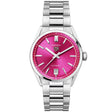 TAG Heuer Carrera Date 36mm Vibrant Pink Index Dial Ladies Bracelet Watch - Berry's Jewellers