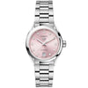 Carrera 29mm Pink Sunray Diamond Dial Ladies Automatic Bracelet Watch