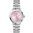 Carrera 29mm Pink Sunray Diamond Dial Ladies Automatic Bracelet Watch