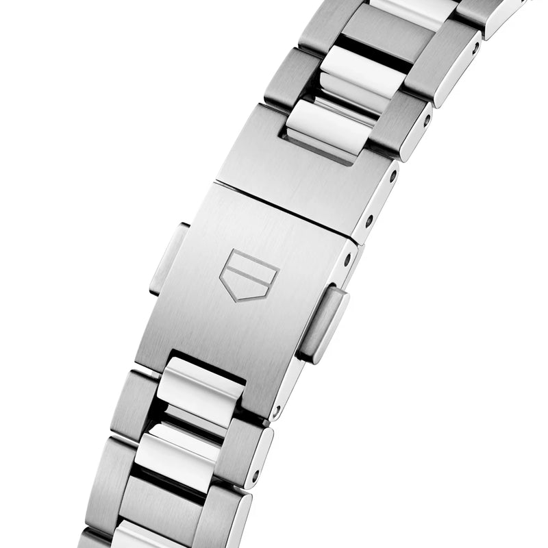 Carrera 29mm Pink Sunray Diamond Dial Ladies Automatic Bracelet Watch