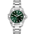 Aquaracer Professional 200 Solargraph 40mm Green Sunray Dial Bracelet Watch