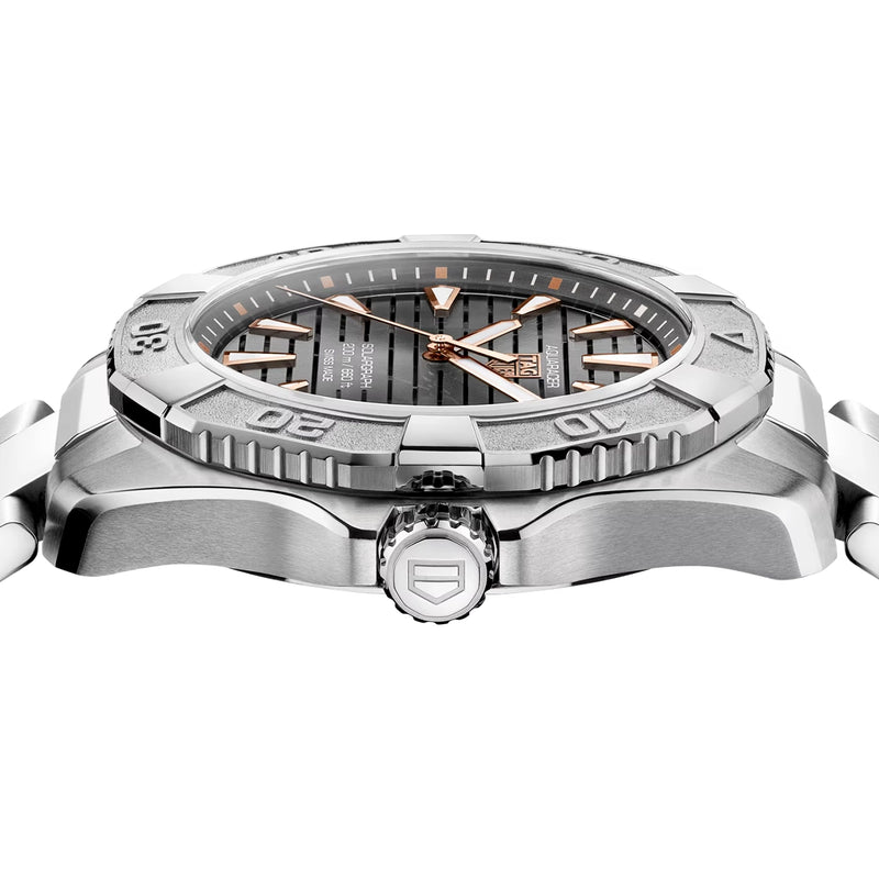 Aquaracer Professional 200 Solargraph Titanium Mens Bracelet Watch