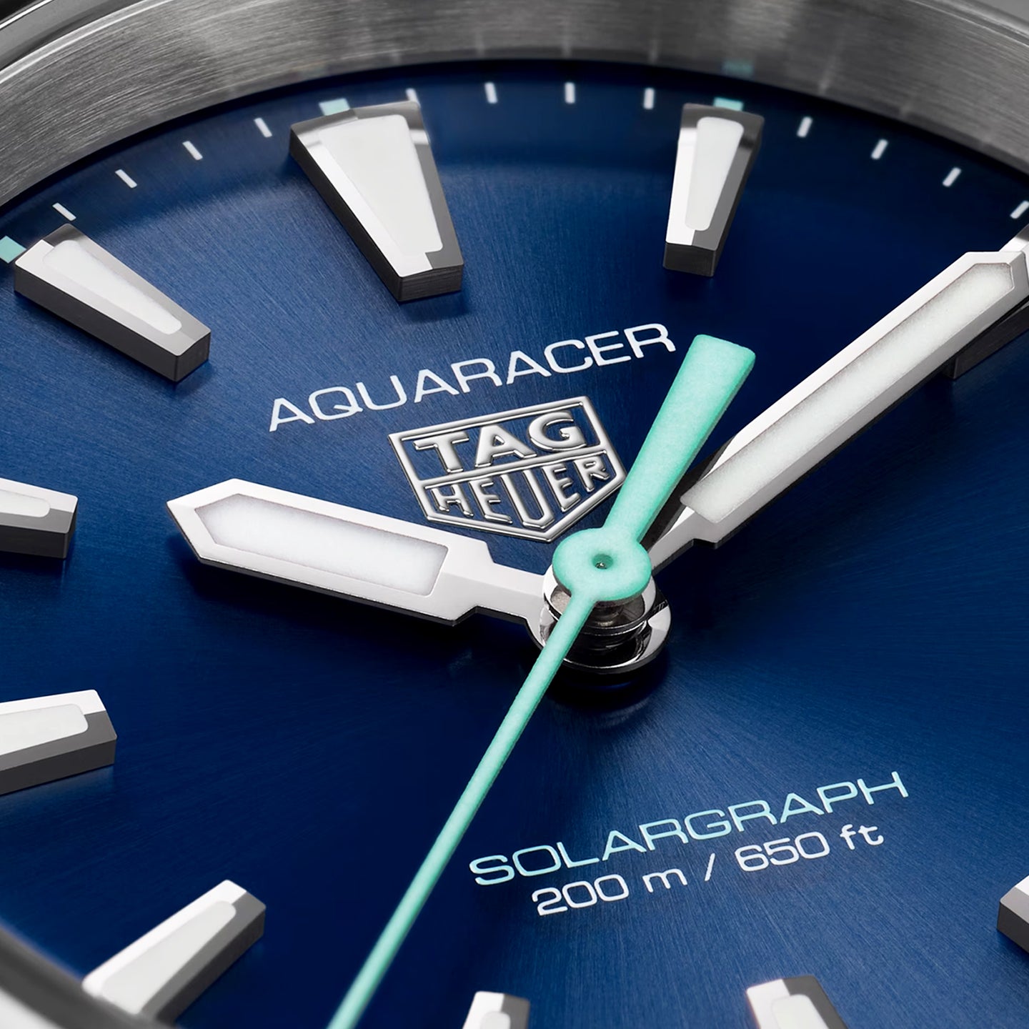 Aquaracer Professional 200 Solargraph 34mm Blue Dial Watch