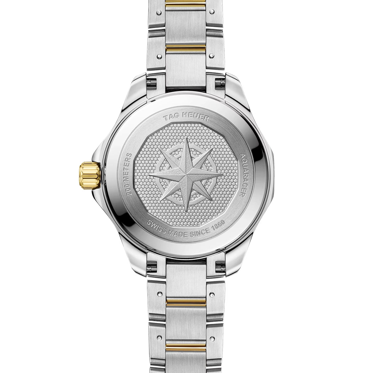 Aquaracer Professional 200 Solargraph Diamond Set Two-Tone Watch