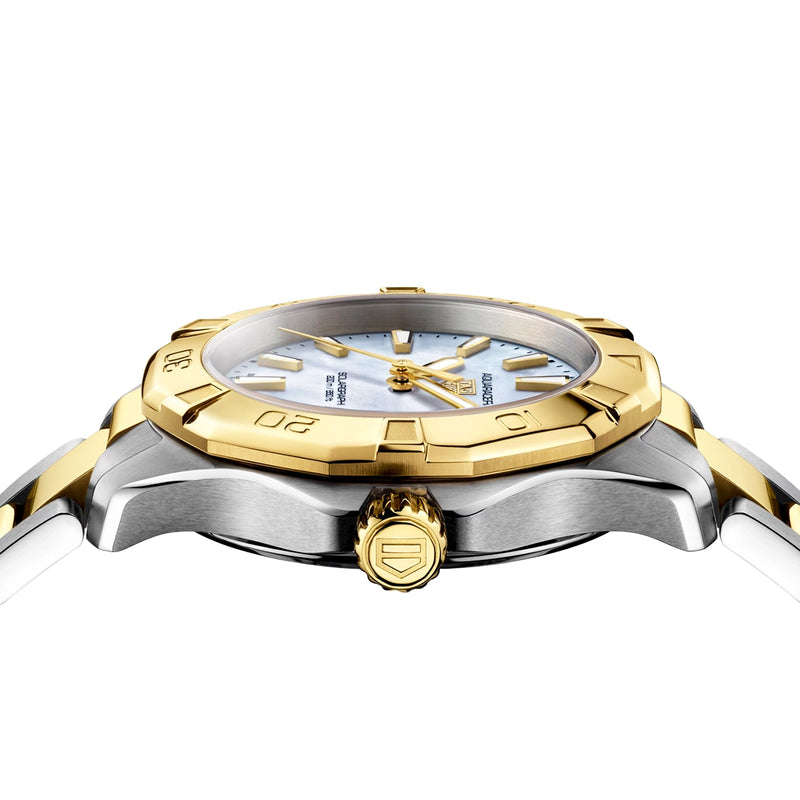 Aquaracer Professional 200 Solargraph Two-Tone Ladies Watch