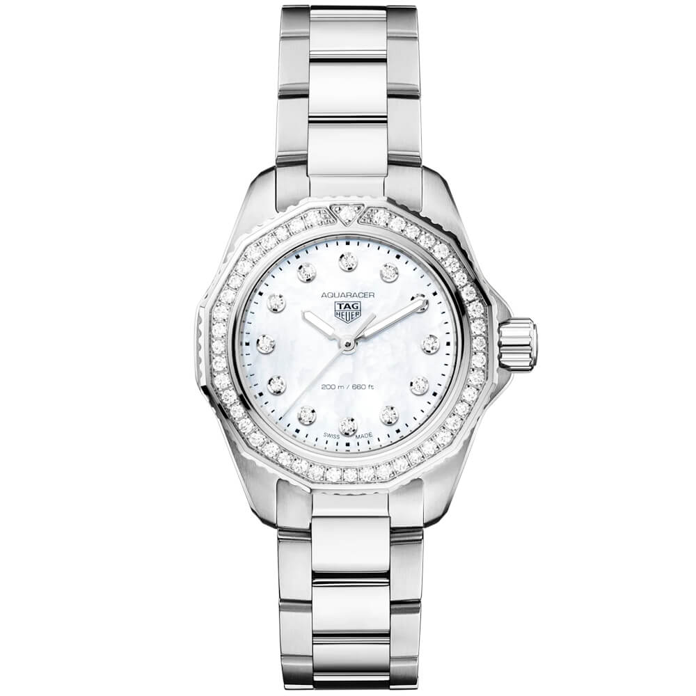 Aquaracer Professional 200 30mm Diamond Set Ladies Watch