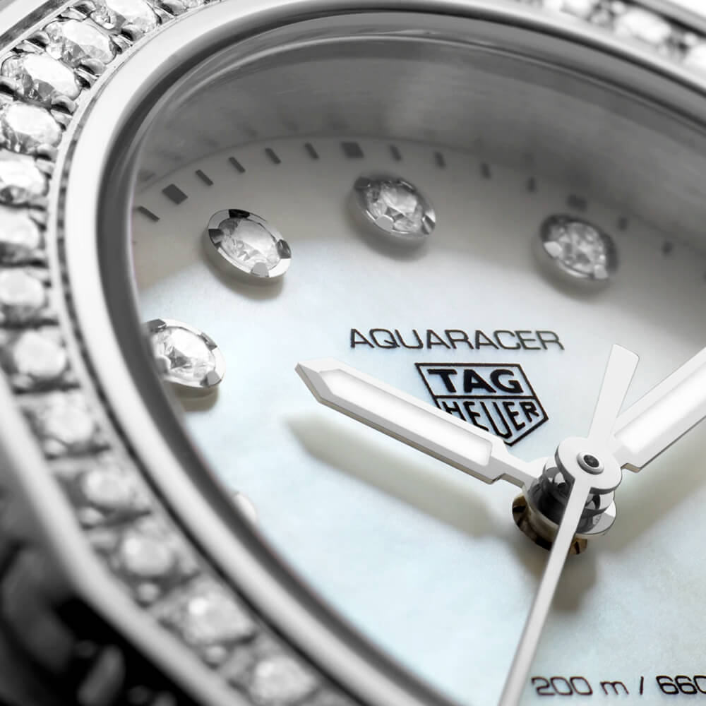 Aquaracer Professional 200 30mm Diamond Set Ladies Watch