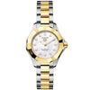 Aquaracer Professional 200 Solargraph 28mm Diamond Set Two-Tone Watch