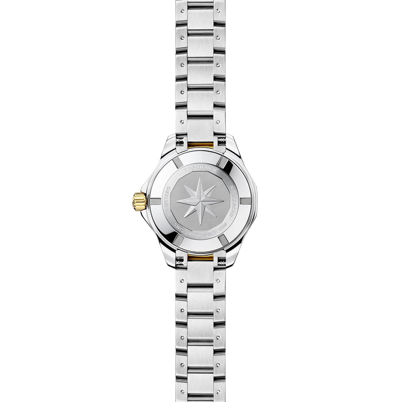 Aquaracer Professional 200 Solargraph 28mm Diamond Set Two-Tone Watch