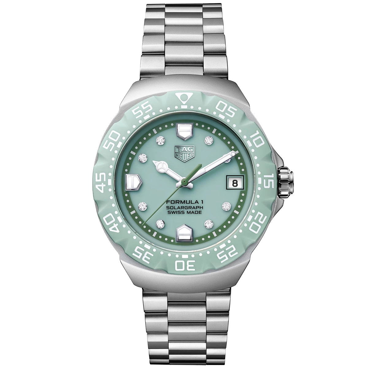 Formula 1 Solargraph 38mm Pastel Green Limited Edition Watch