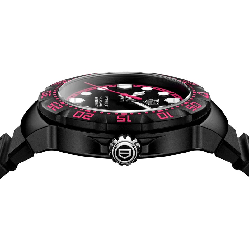 Formula 1 Solargraph 38mm Black/Pink Limited Edition Watch