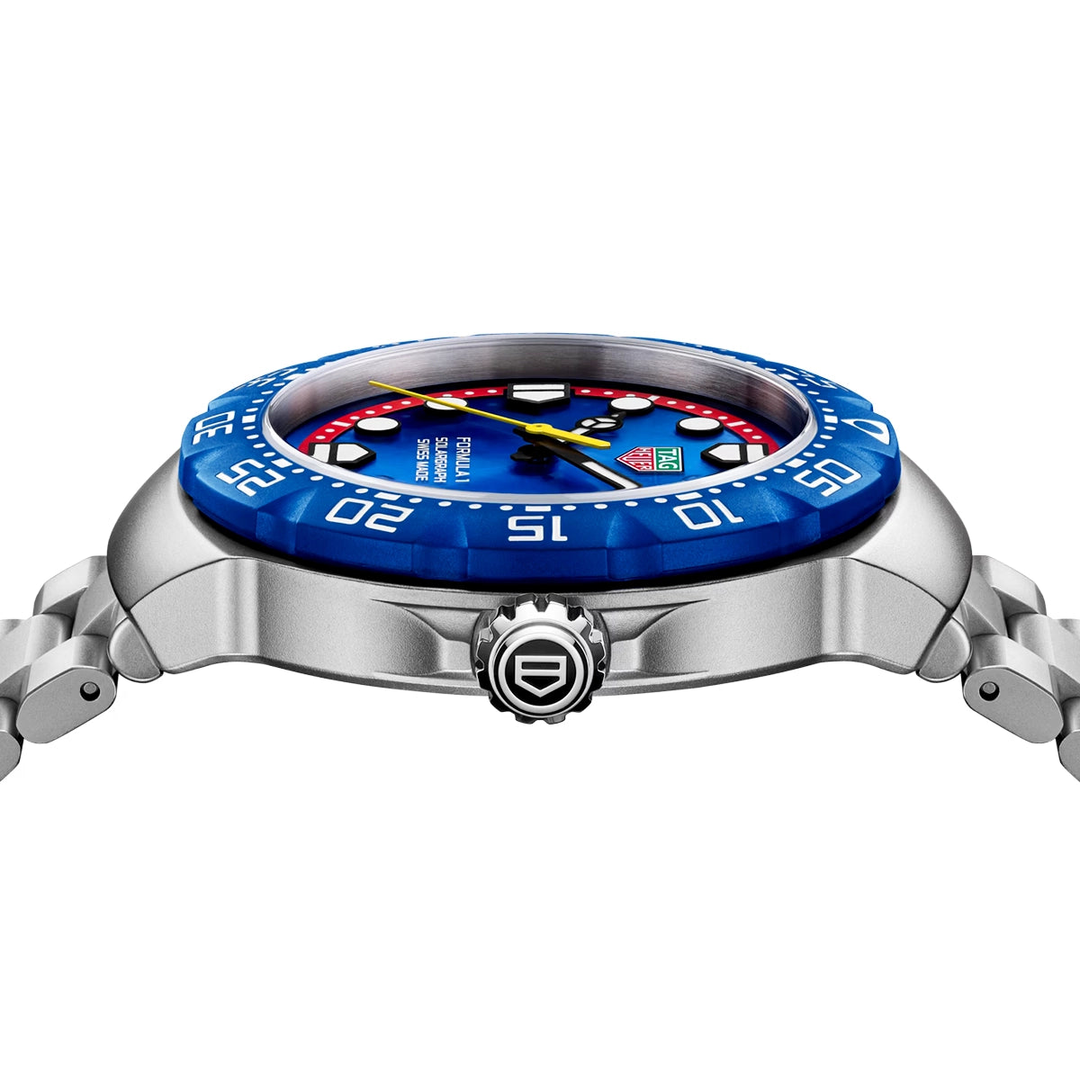 TAG Heuer Formula 1 Solargraph x Oracle Red Bull Special Edition Mens Bracelet Watch - Berry's Jewellers