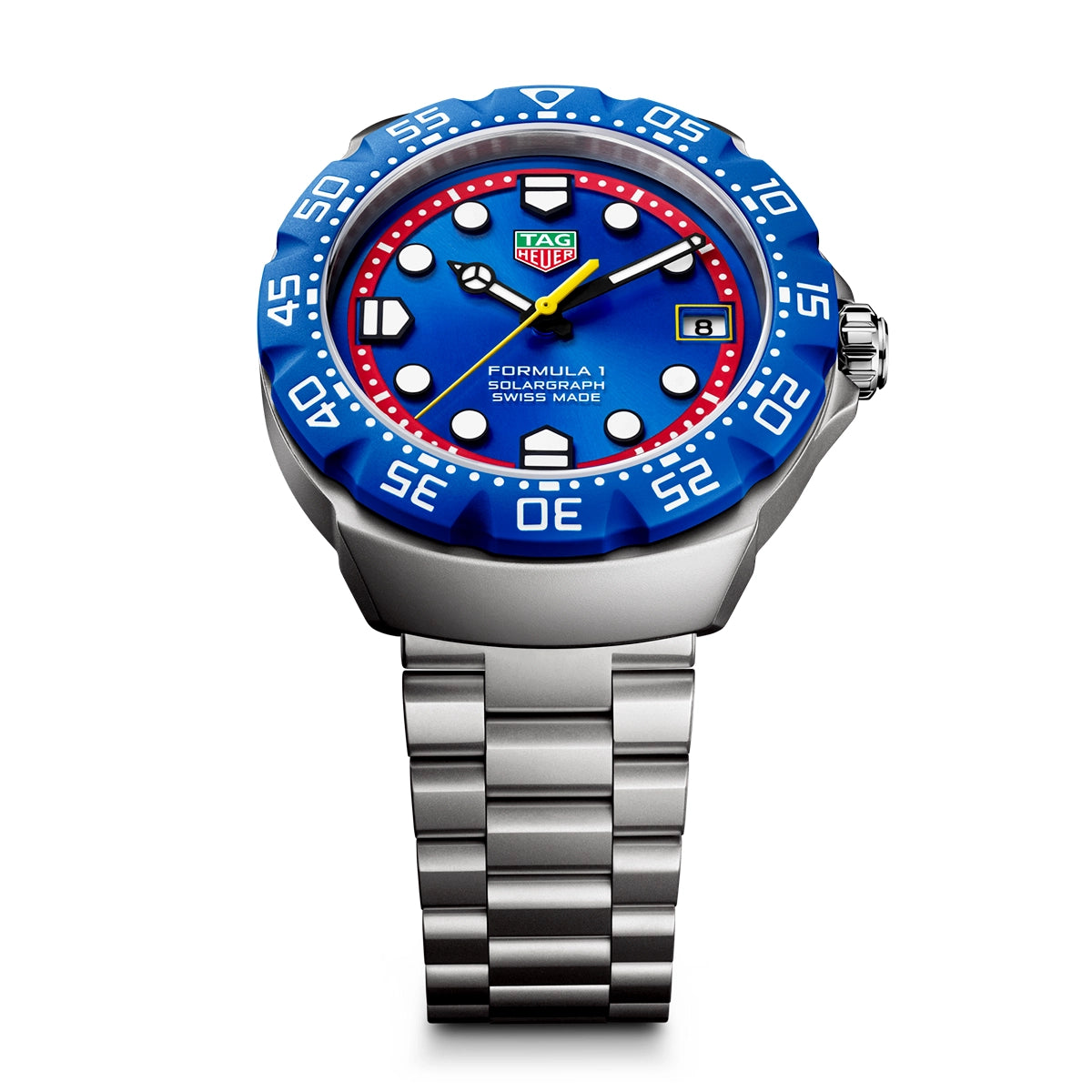 TAG Heuer Formula 1 Solargraph x Oracle Red Bull Special Edition Mens Bracelet Watch - Berry's Jewellers